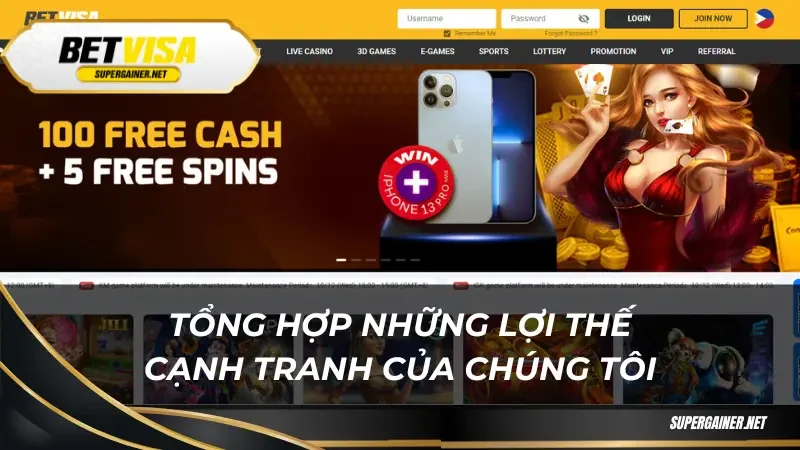Về chúng tôi Tổng hợp những lợi thế cạnh tranh của chúng tôi