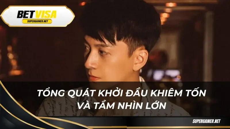 Ngô Kiến Huy Tổng quát khởi đầu khiêm tốn và tầm nhìn lớn