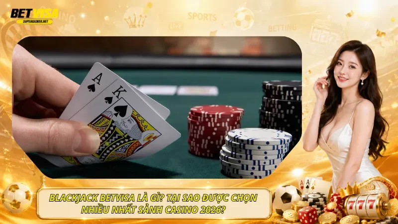Blackjack BetVisa Là Gì? Tại Sao Được Chọn Nhiều Nhất Sảnh Casino 2026?
