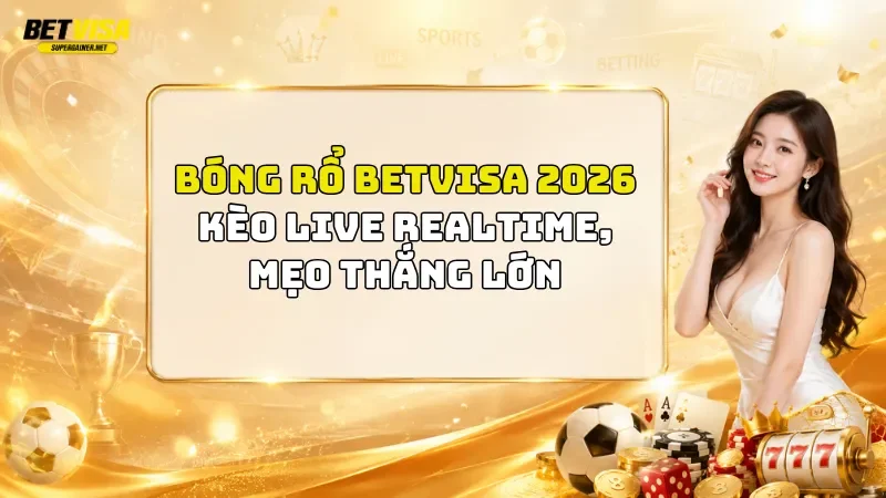 Bóng Rổ BetVisa 2026 – Kèo Live Realtime, Mẹo Thắng Lớn