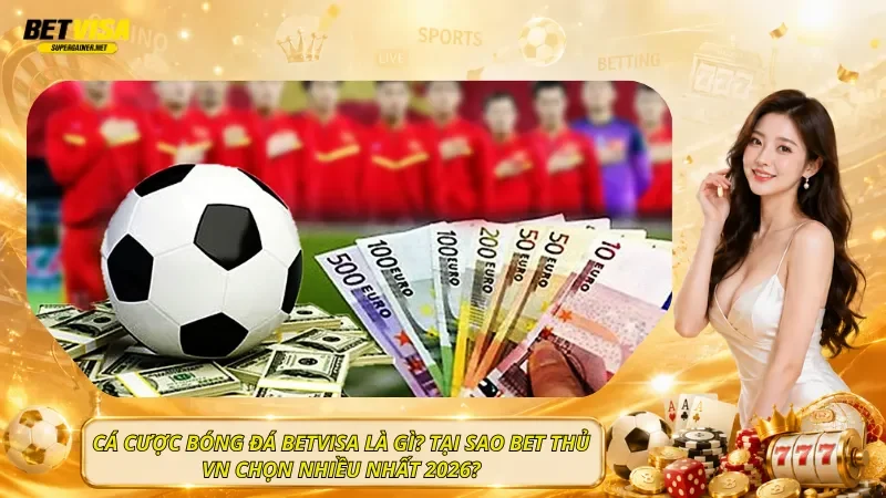 Cá Cược Bóng Đá BetVisa Là Gì? Tại Sao Bet Thủ VN Chọn Nhiều Nhất 2026?