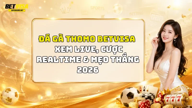 Đá Gà Thomo BetVisa: Xem Live, Cược Realtime & Mẹo Thắng 2026